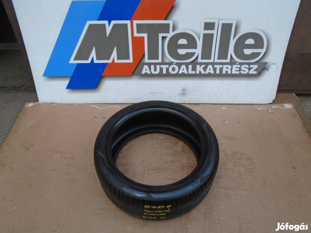 1db! [GYÁRI HASZNÁLT] 275/40R21 - 107Y - Pirelli PZERO RSC (Defekttűr